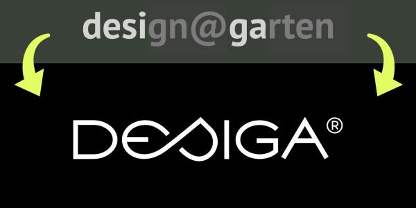 Aus design@garten wird DESIGA®
