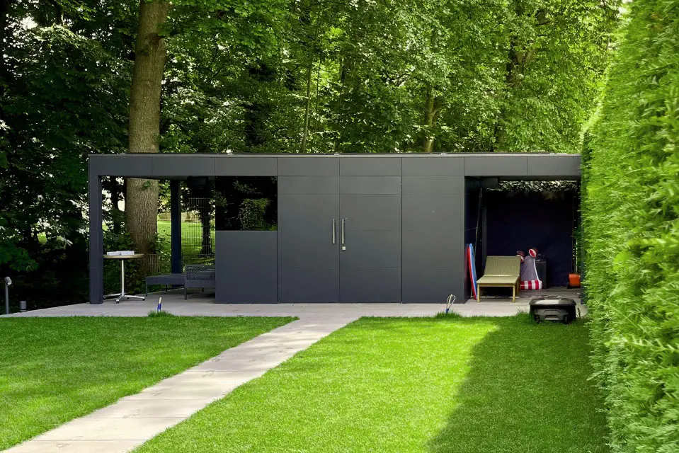 XXL garden shed in special size