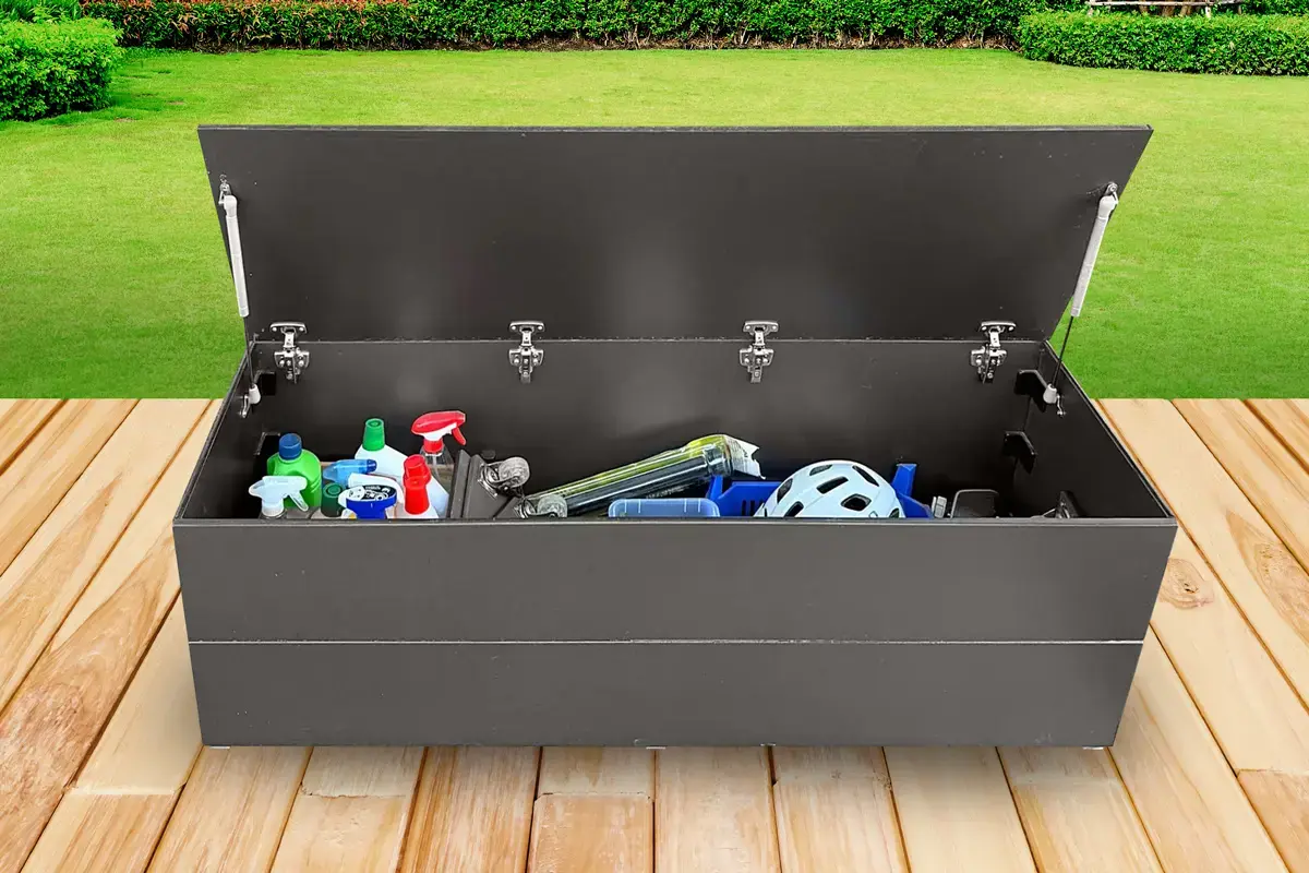 Aufbewahrungsbox Garten wasserdicht aus HPL