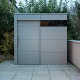 Kleines Gartenhaus in modernem Design