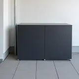 Balkonschrank Sideboard Anthrazit