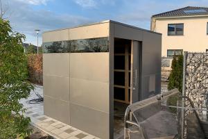 Design Gartenhaus @gart 2 nach Maß & Mülltonnenbox @boxx 3er 240 l in 10138 Berlin