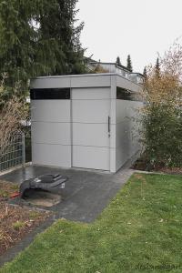 Design-Gartenhaus als architektonischer Anker in Ammerbuch