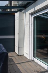 HPL Terrassenschrank - Hochschrank nach Maß in 41539 Dormagen