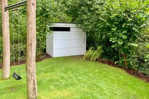Modern custom-made tool shed in Hanover