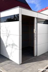 Gartenhaus mit Garage kombiniert – Anbau nach Maß