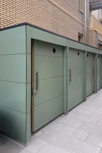 Moderne Gartenabteile