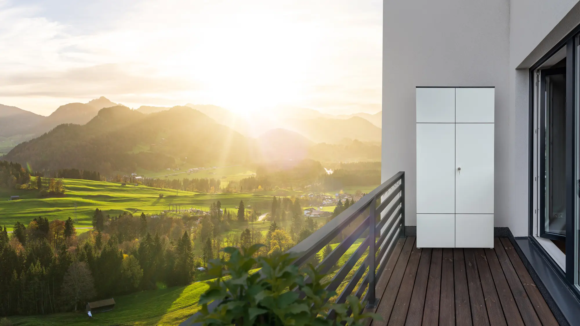 DESIGA Balkonschrank