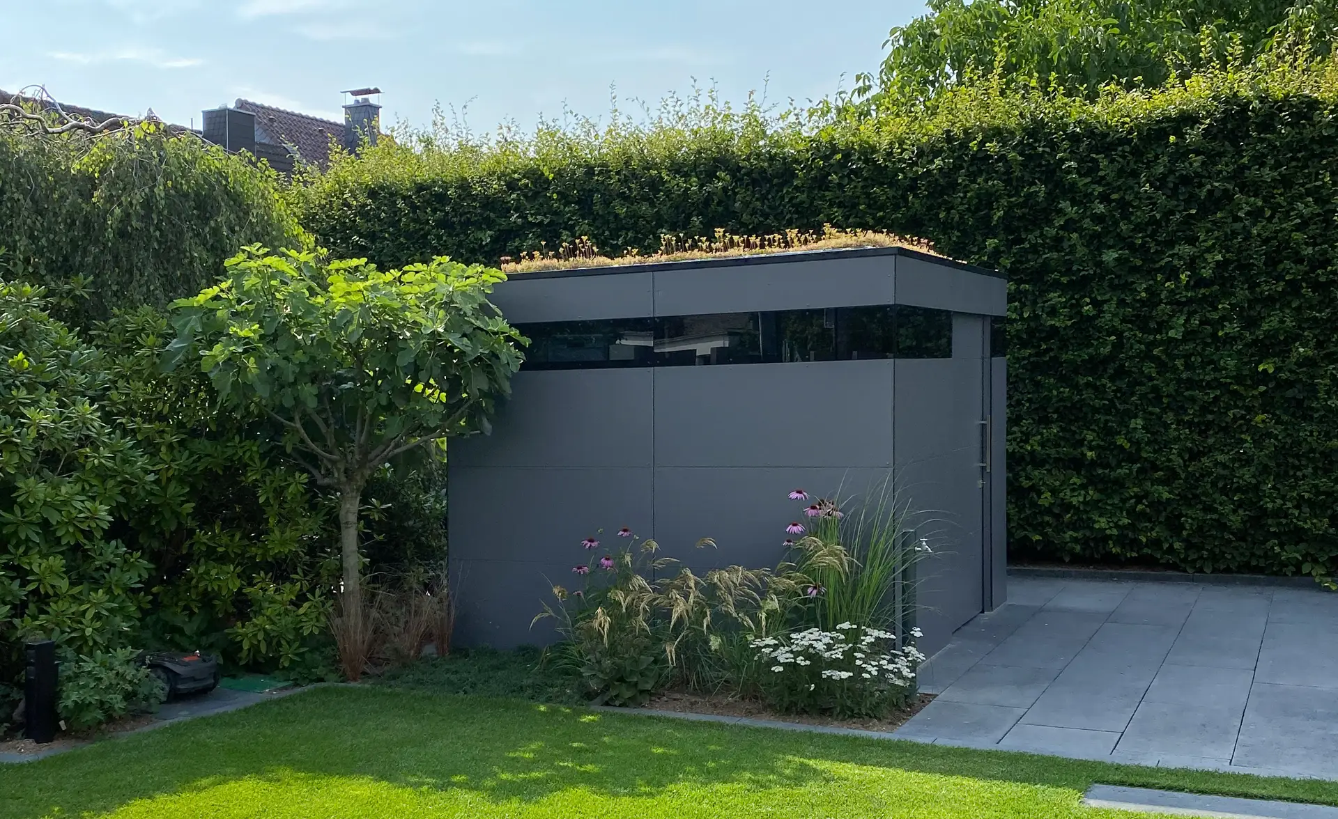 DESIGA Gartenhaus mit Flachdach