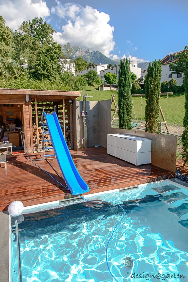 Funktionalität direkt am Wasser: Der moderne Poolschrank