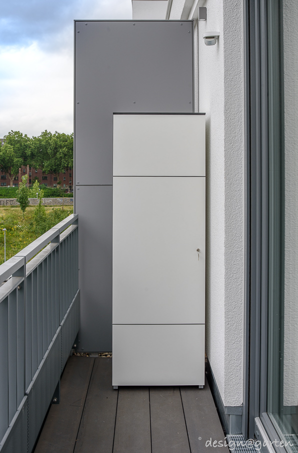 Ganzheitliches Outdoor-Living: Vielseitige Stauraumlösung für die Dachterrasse