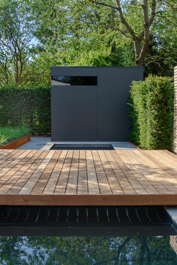 Architektonisches Highlight im Traumgarten: Das Designer Gartenhaus