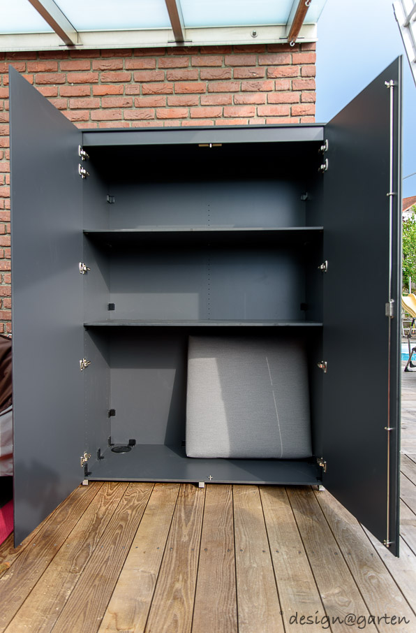 Effiziente Organisation am Wasser: Der Outdoor Poolschrank