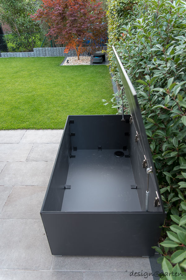 Funktionales Design: Die vielseitige outdoor Kissenbox