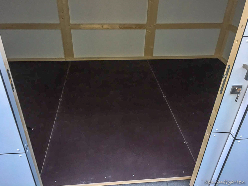 Das minimalistische Gerätehaus mit Flachdach