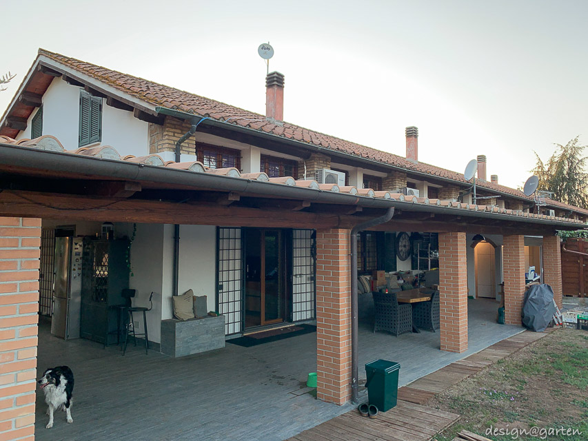 Exklusive Stauraumlösung in Rom: Maßgefertigte Hochschrank-Kombination