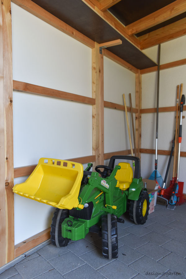 Maximale Raumeffizienz: Moderner Gartenschuppen nach Maß mit individuellem Grundriss