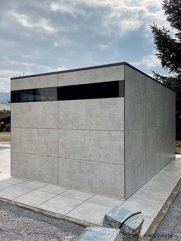 Exklusives Design Gartenhaus nach Maß als architektonisches Highlight in Klagenfurt