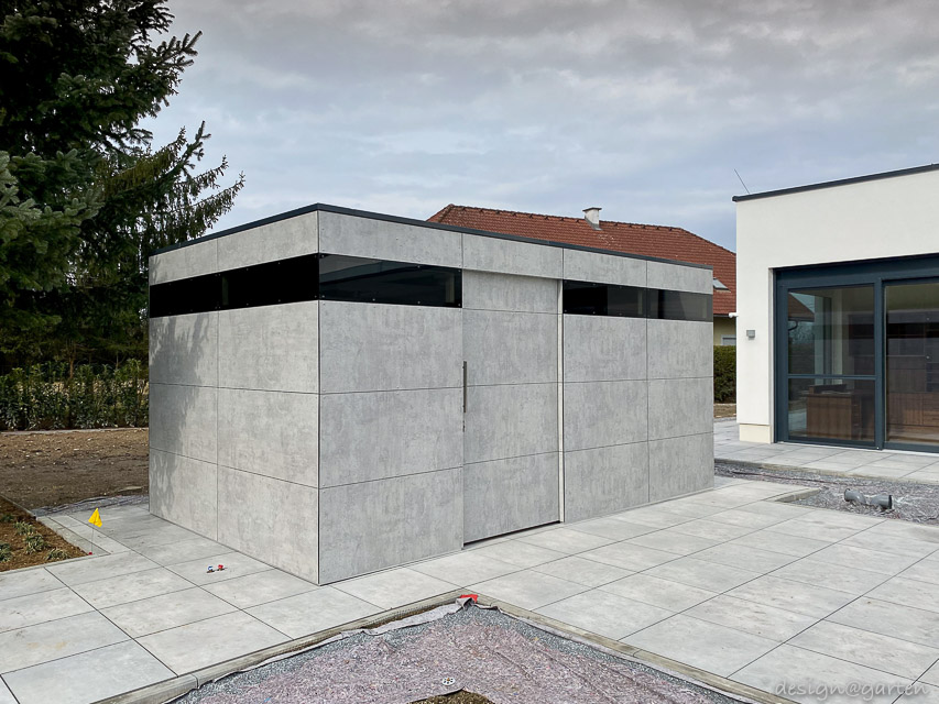 Exklusives Design Gartenhaus nach Maß als architektonisches Highlight in Klagenfurt