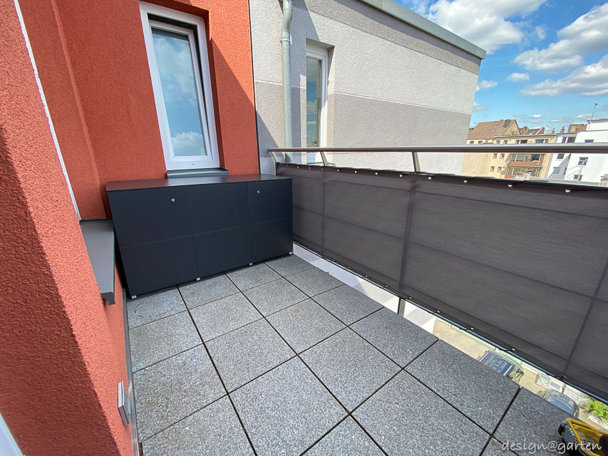 Urbane Stauraumlösungen: Das Raumwunder für schmale Balkone