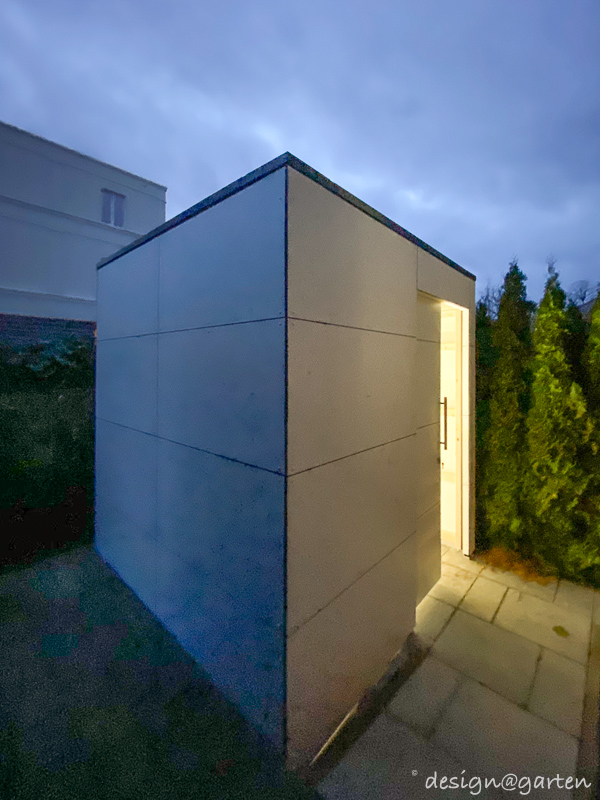 Modulares Garten-Raummodul: Handwerkliche Präzision bis ins Detail