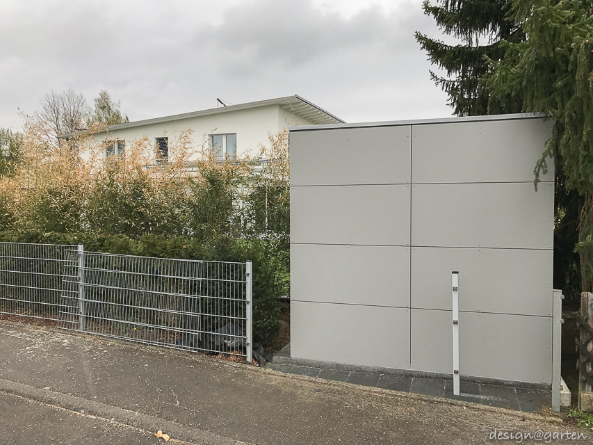 Design-Gartenhaus als architektonischer Anker in Ammerbuch