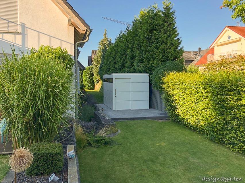 Design-Gartenhaus in Bad Homburg: Langfristige Planung und echter Service