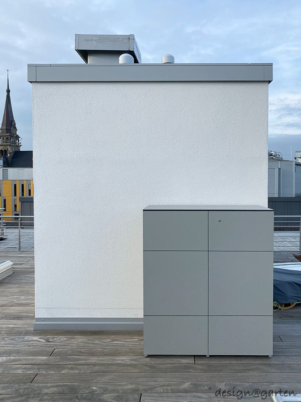 Terrassenschrank HXL 130 nach Maß auf einer Dachterrasse traumhaften in 52076 Aachen