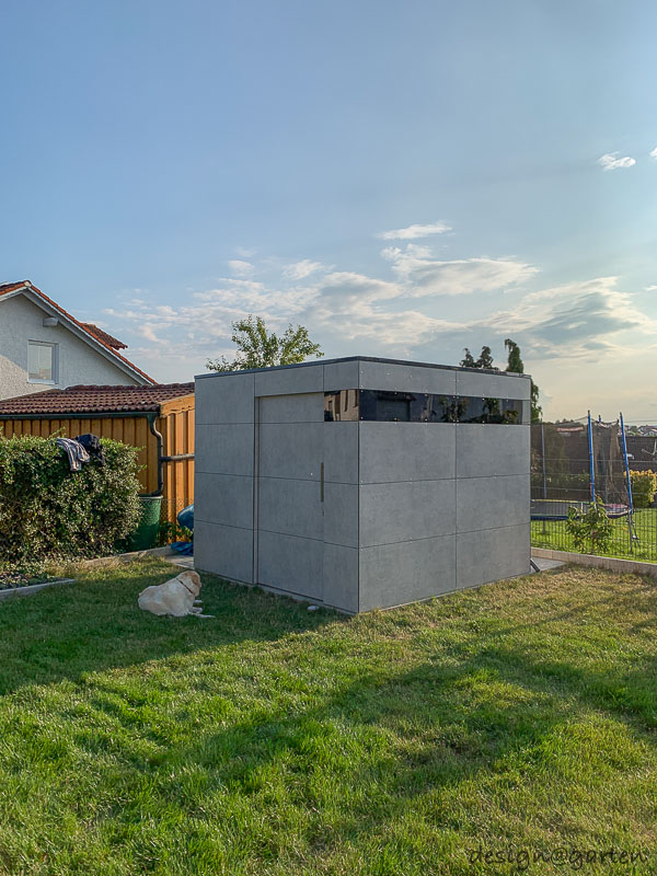 quadratisch: modernes Gartenhaus @gart  b 300 cm x t 300 cm x h 245 cm in 94363 Oberschneiding