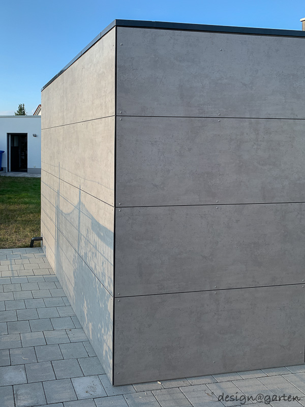 quadratisch: modernes Gartenhaus @gart  b 300 cm x t 300 cm x h 245 cm in 94363 Oberschneiding