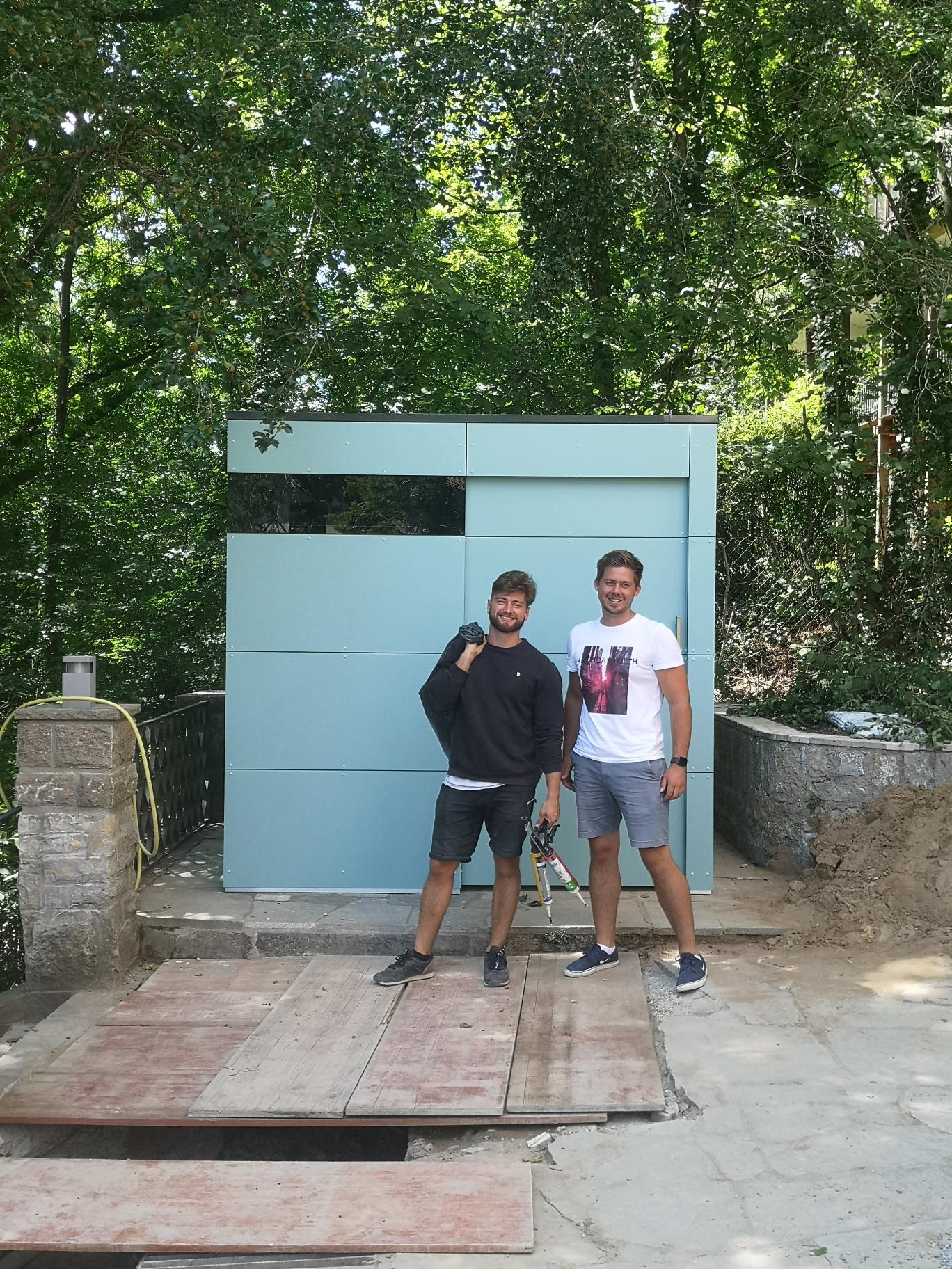 Poolhaus - Gartenhaus nach Maß b 250 cm x t 200 cm x h 245 cm im Steinbachtal in 97083 Würzburg