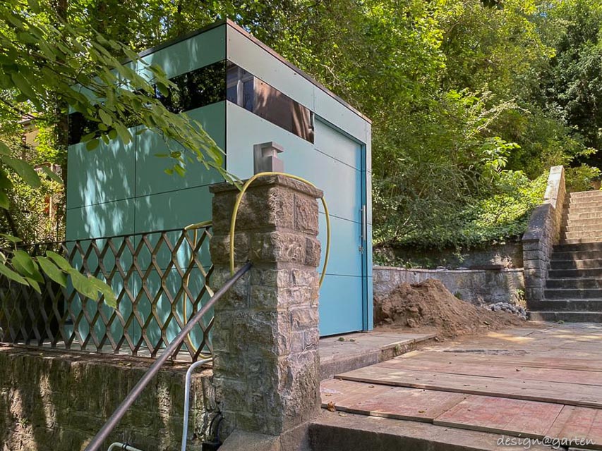 Poolhaus - Gartenhaus nach Maß b 250 cm x t 200 cm x h 245 cm im Steinbachtal in 97083 Würzburg