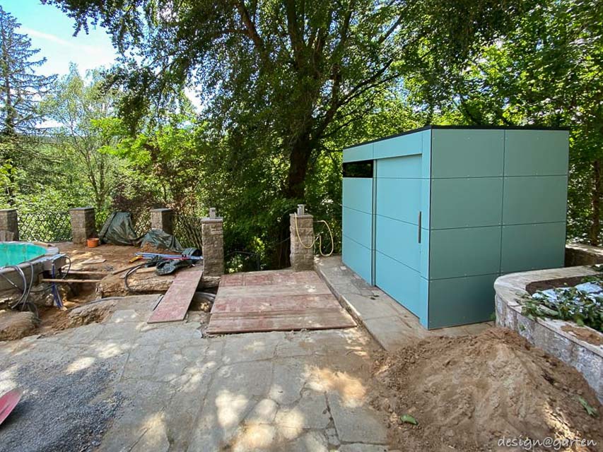 Poolhaus - Gartenhaus nach Maß b 250 cm x t 200 cm x h 245 cm im Steinbachtal in 97083 Würzburg