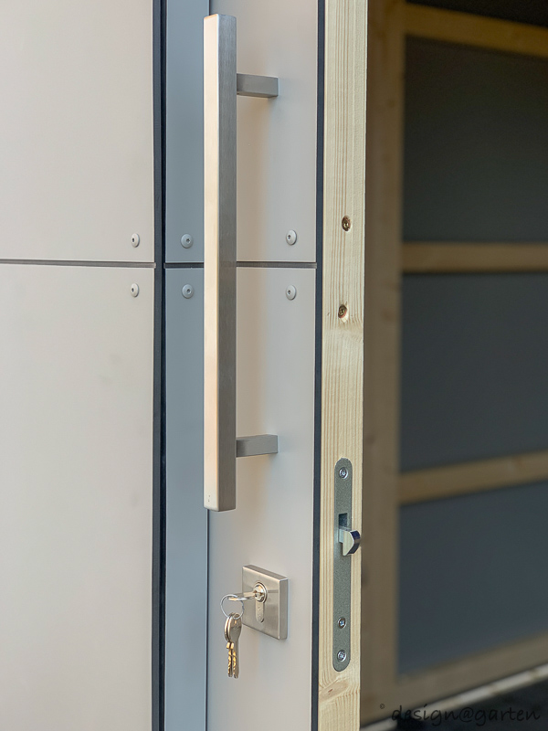 quadratisch, praktisch: Design Gartenhaus mit den Maßen 300 cm x 300 cm in 54396 Trier