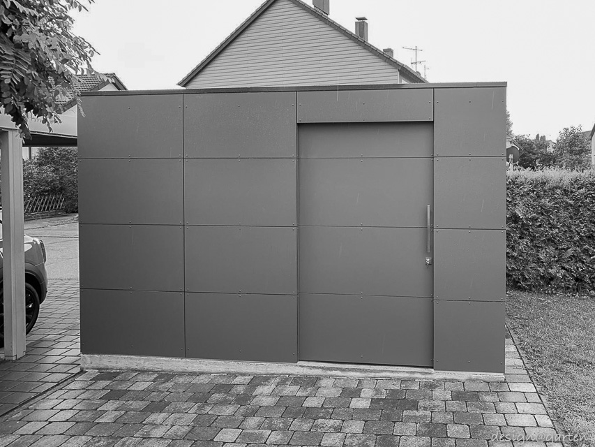 Design Gartenhaus @gart 3 L, Farbe Storm, in 75210 Keltern