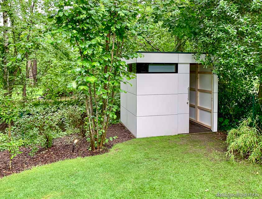 Moderner Geräteschuppen nach Maß in Hannover