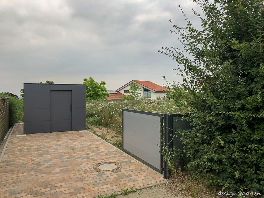 Design Gartenhaus nach Maß, 2 Schiebetüren in 38137 Erkerode