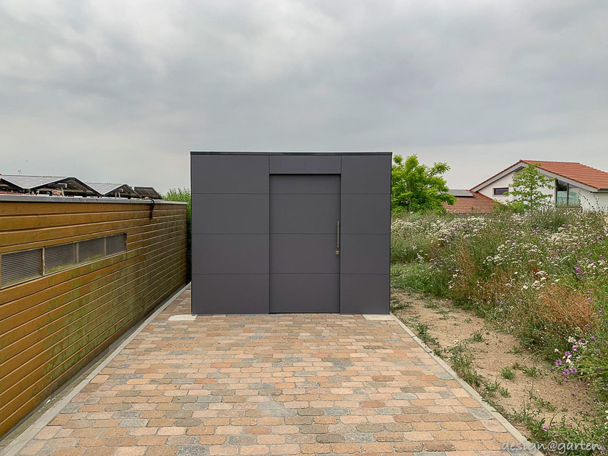 Design Gartenhaus nach Maß, 2 Schiebetüren in 38137 Erkerode