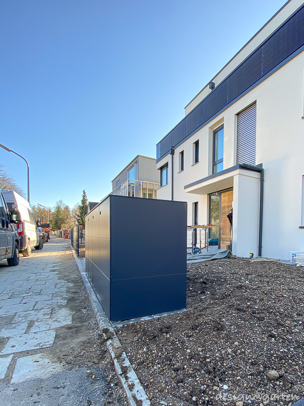 Mülltonnenbox 4er 240L HPL in 81829 München