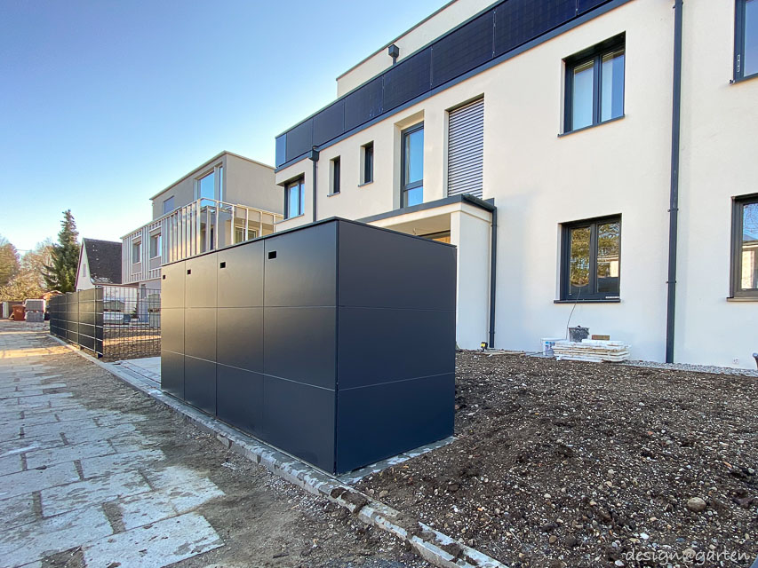 Mülltonnenbox 4er 240L HPL in 81829 München