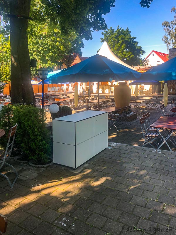 4 Terrassenschränke im Biergarten Restaurant Epidavros in 90453 Nürnberg