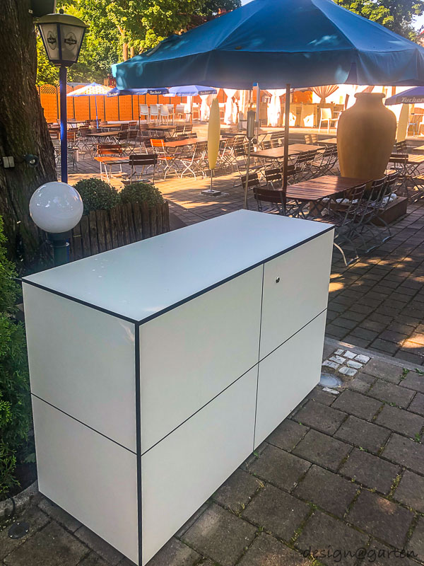 4 Terrassenschränke im Biergarten Restaurant Epidavros in 90453 Nürnberg