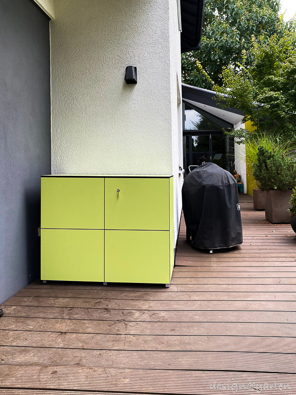 Terrassenschrank -Truhe nach Maß mit Klappdeckel & Sideboard nach Maß