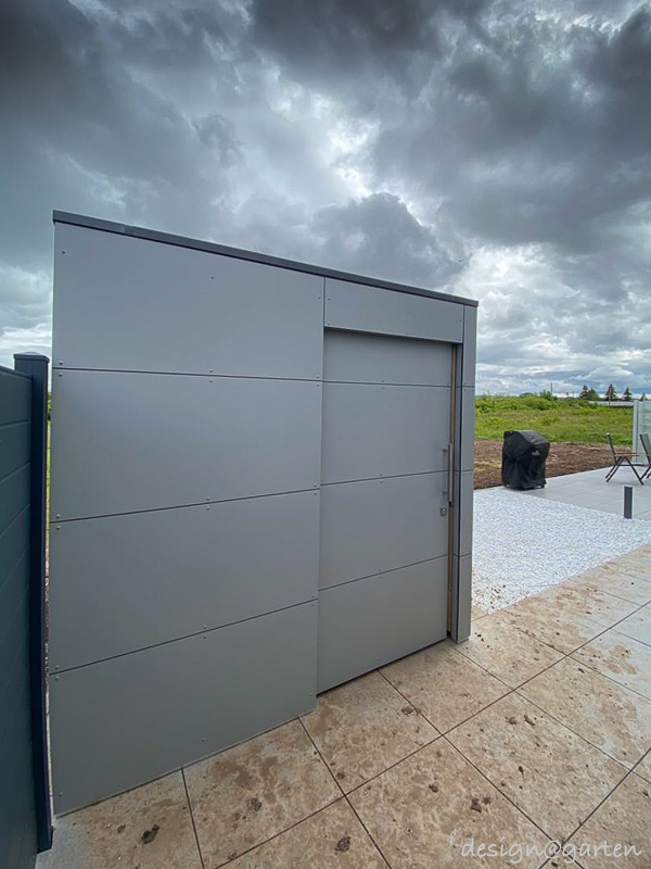 Anschluss für Bewässerungstechnik im Gartenhaus