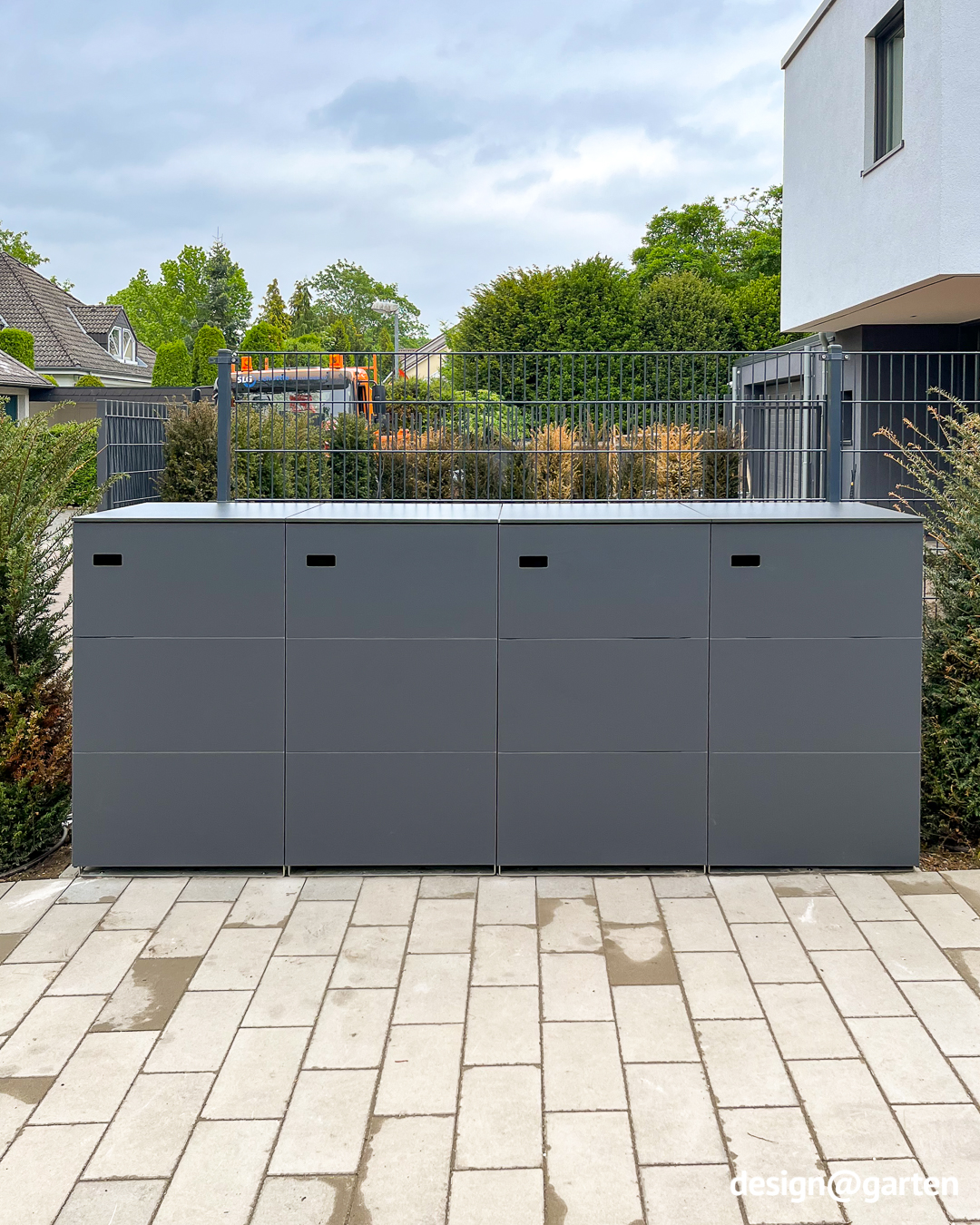 Mülltonnenbox 4er 240 L