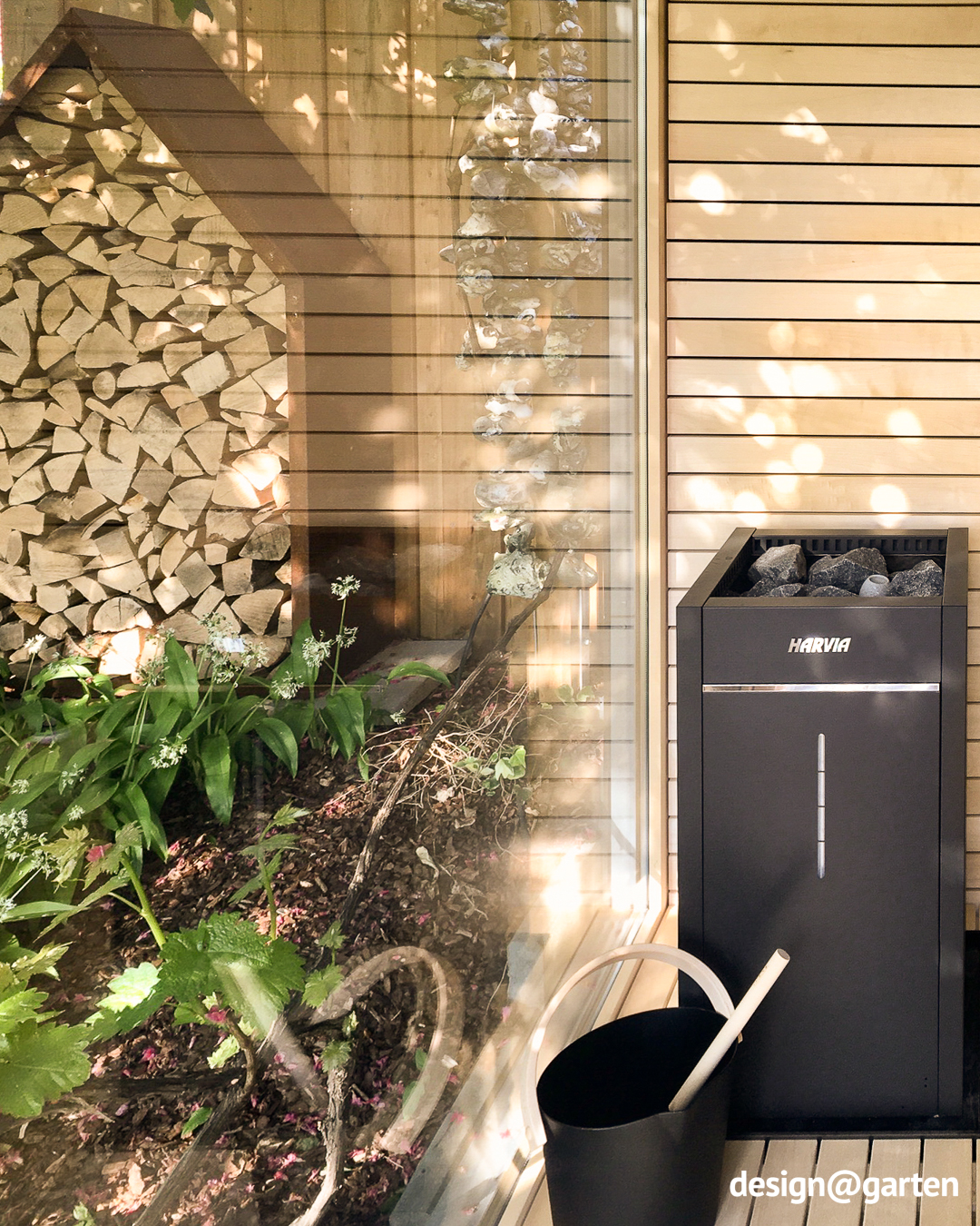 Mitten im Grünen: Die Sauna im eigenen Garten