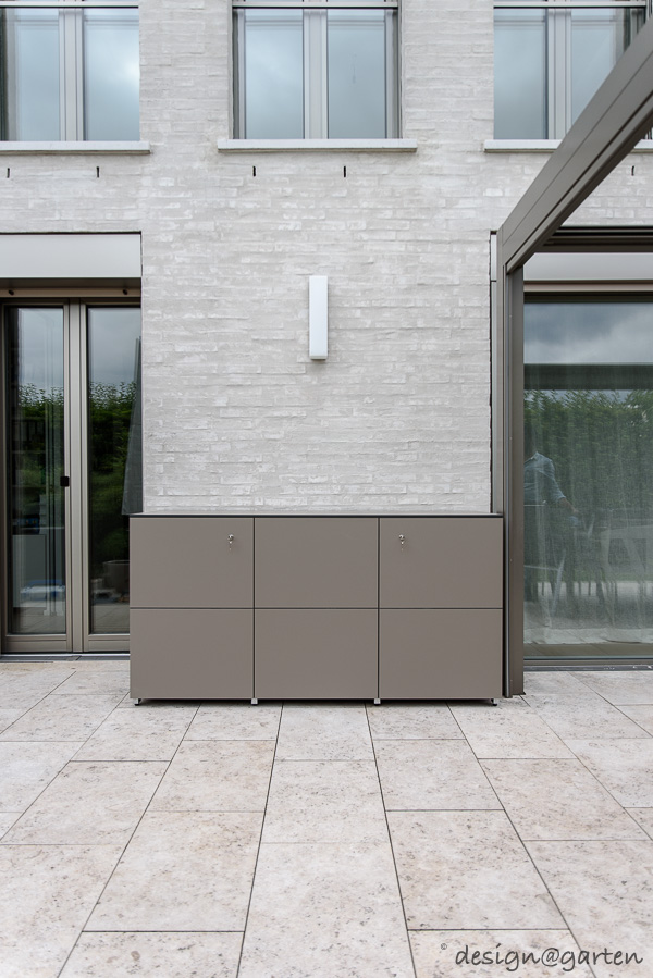 Der wetterfeste Terrassenschrank