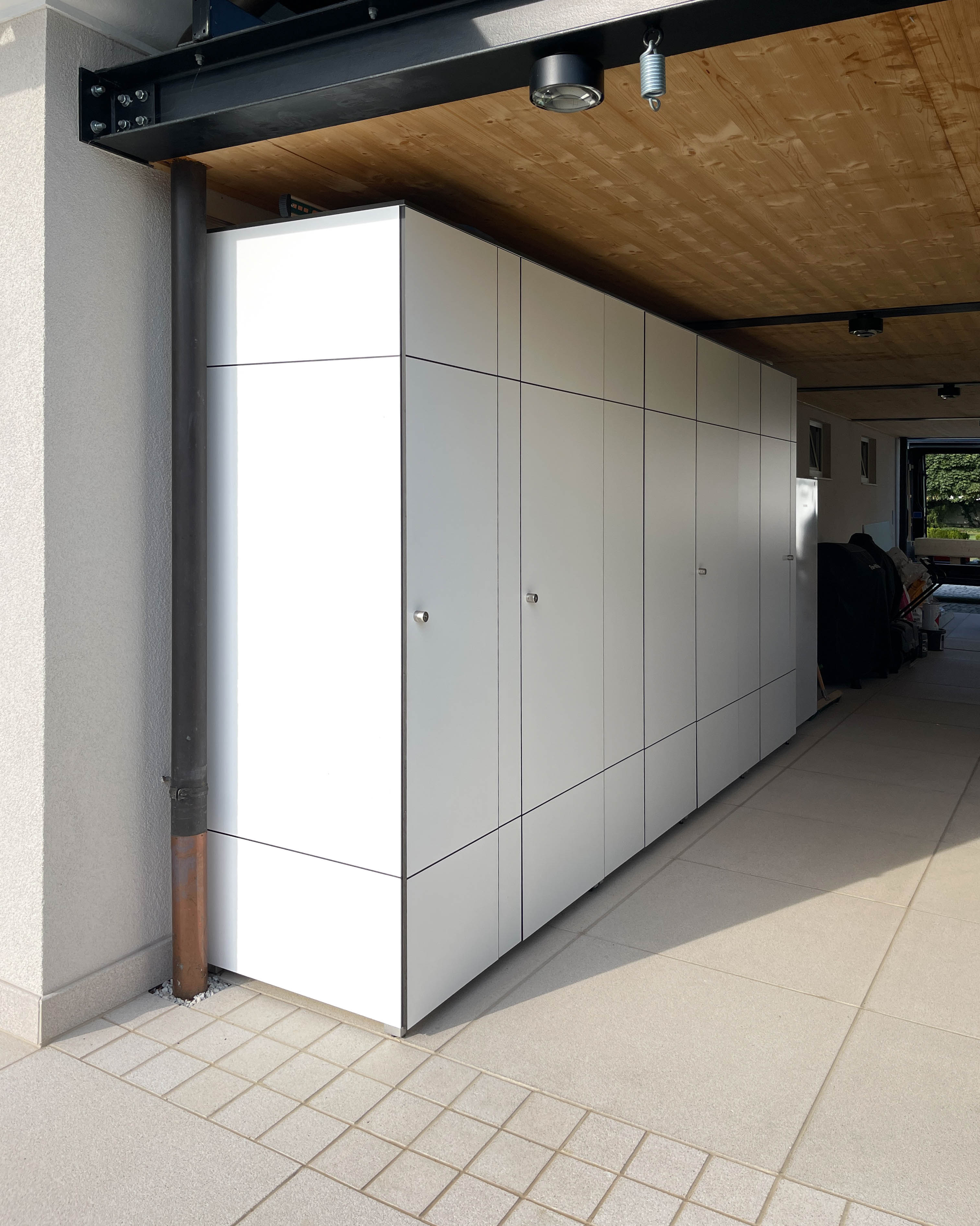 XXL Outdoor Hochschrankwand