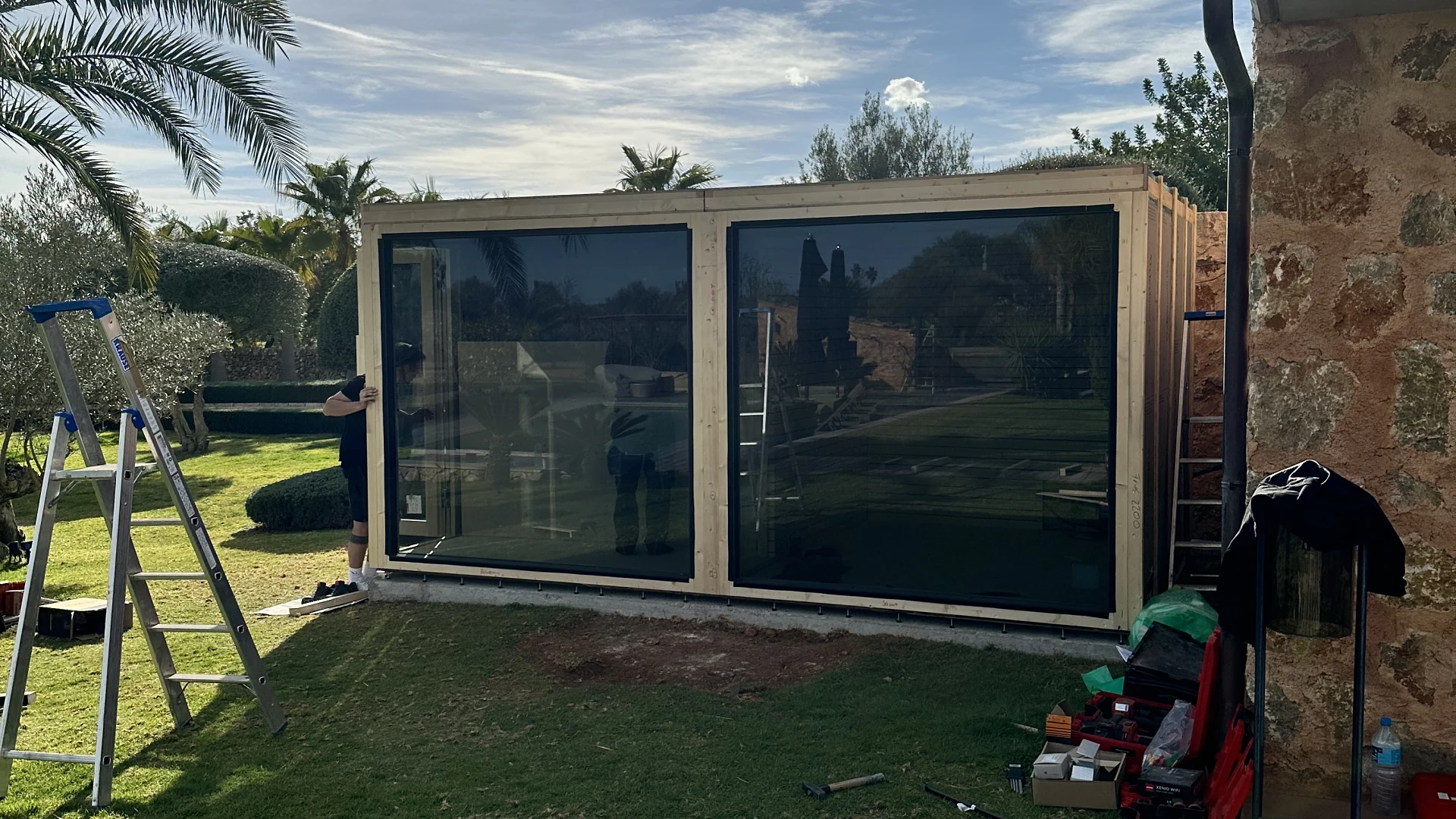 Gartensauna Konstruktion & Technik