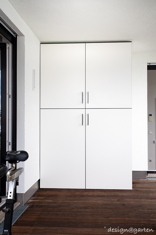 Functional outdoor unit: the custom-made barbecue cabinet